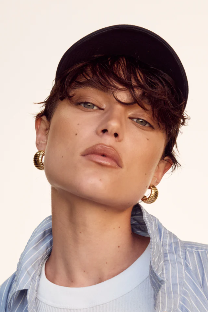 Remy Ridge Hoops - Gold