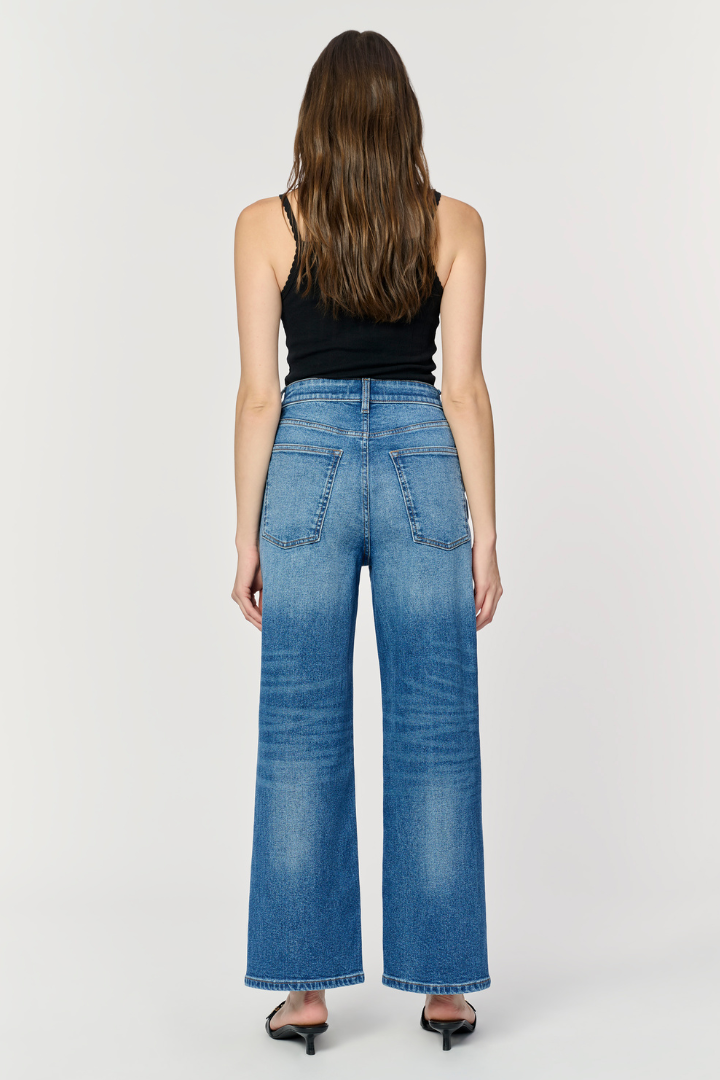 Cropped Wide Leg Denim - ICN