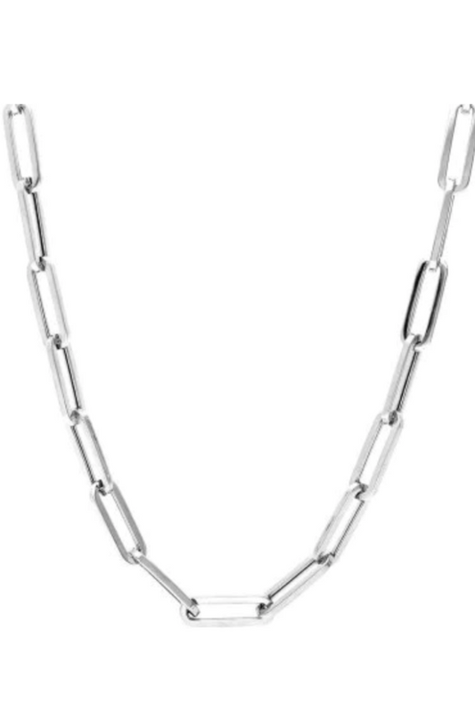 Paperclip Chain - Silver