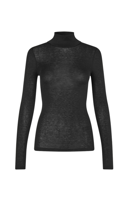 Sadou Long Sleeve Mock Neck
