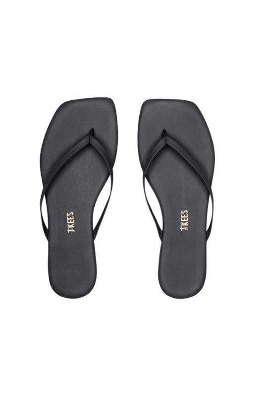 Square Toe Flip Flop - Matte