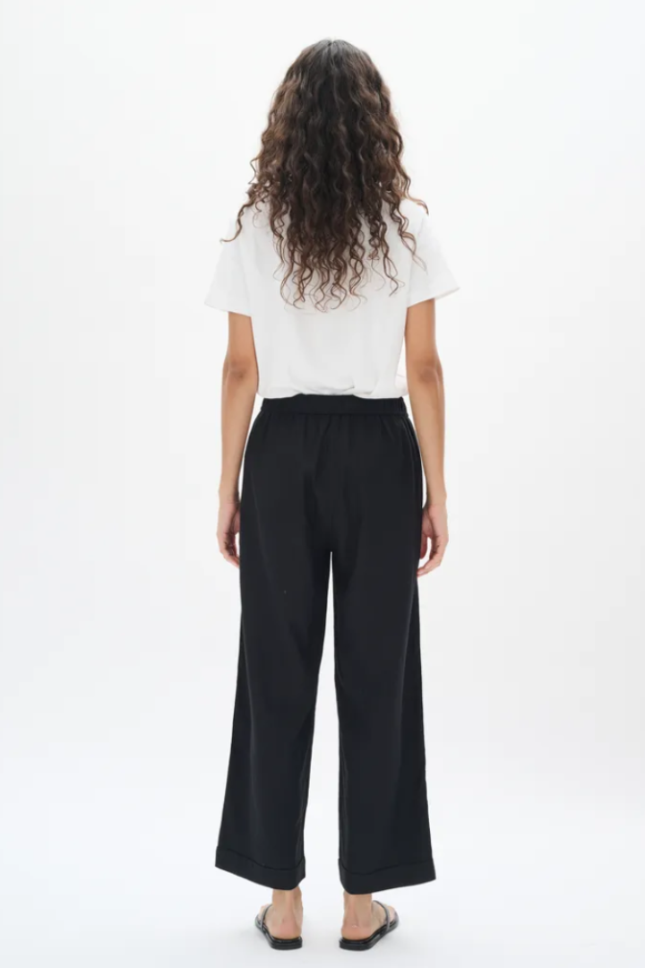 Rimone Linen Cropped Pant