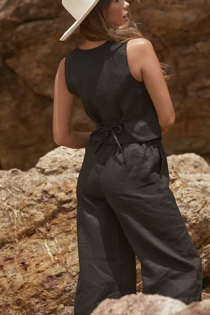 Linen Vest