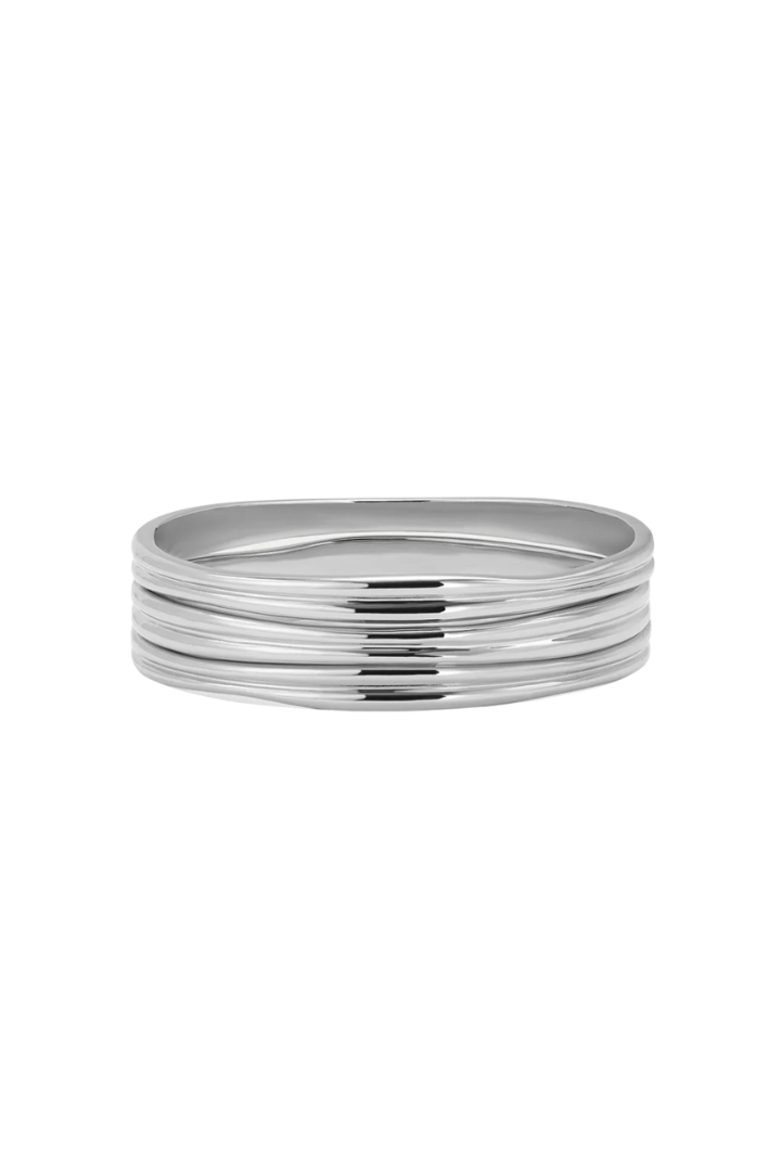 Mallorca Bangle - Silver