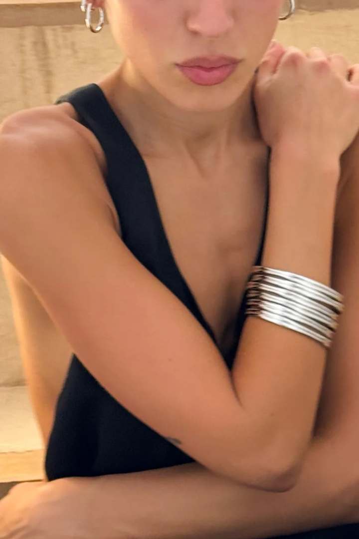 Mallorca Bangle - Silver