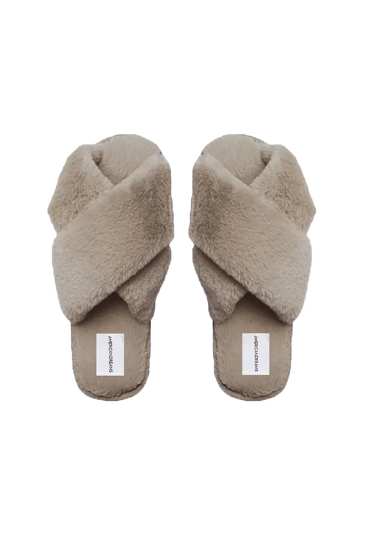 Faux Fur Slippers