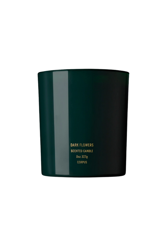 Dark Flowers Candle