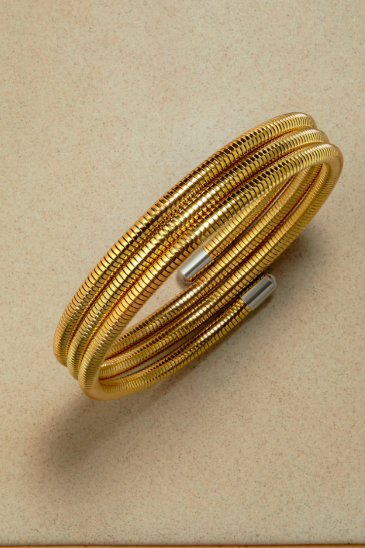 Mini Palais Flex SnakeBracelet - Gold