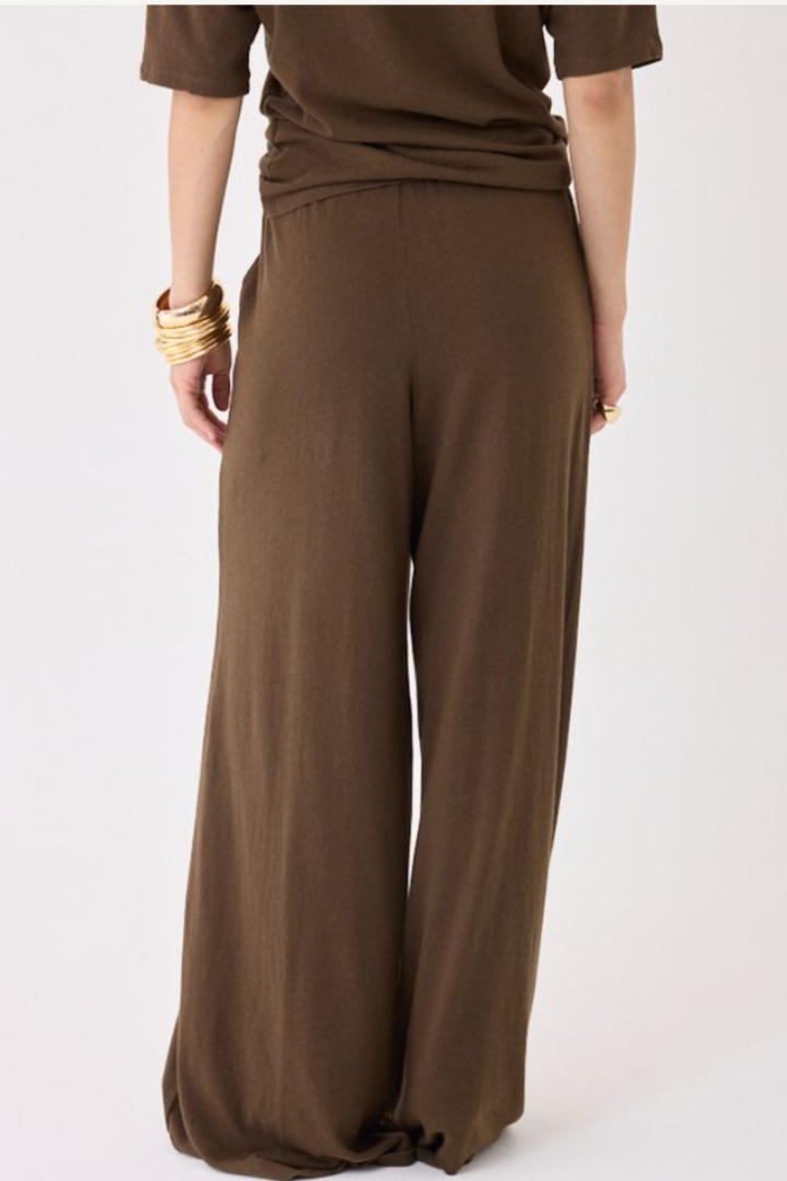 Cotton Linen Wide Leg Pant