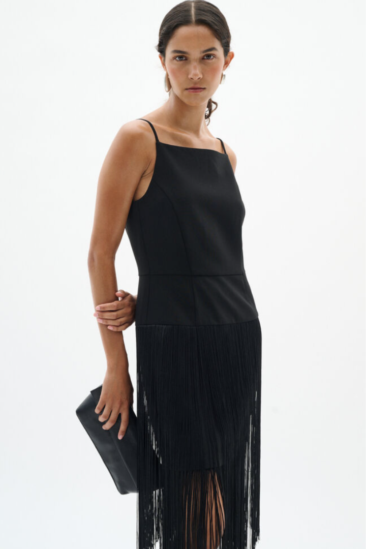 Charleene Fringe Dress