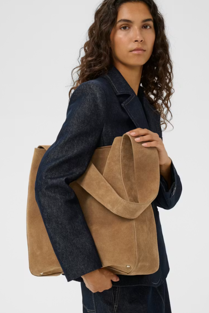 Avika Suede Bag