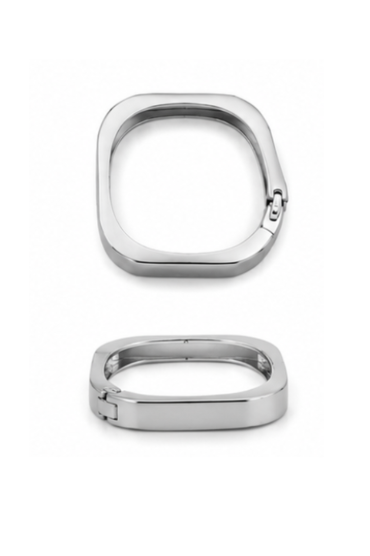 Bangle - Square Silver