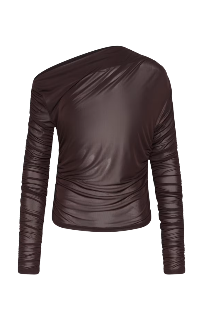 Svedae Top, close-up neckline detail
