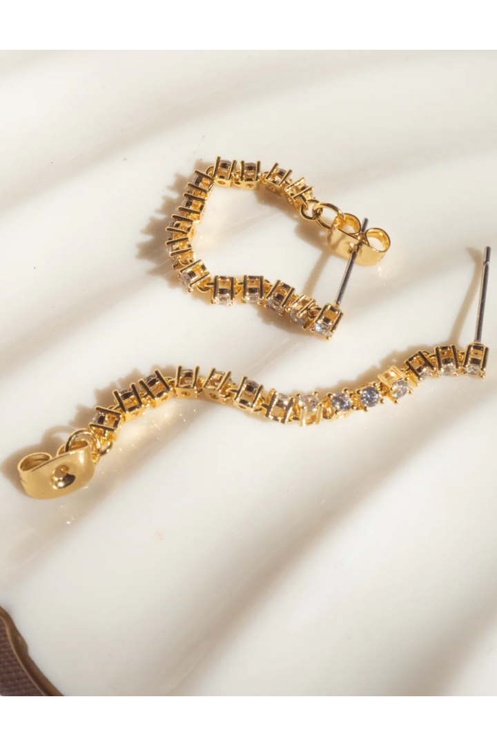 Ballier Chain Studs - Gold