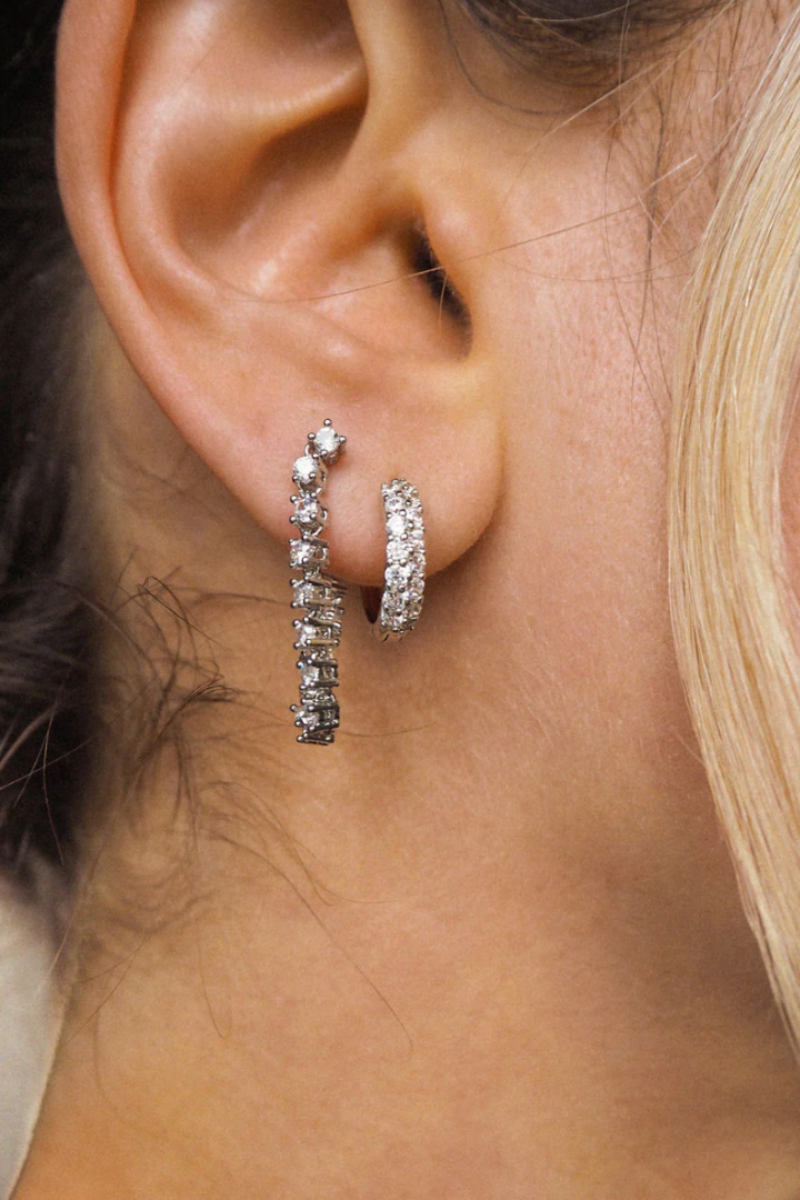 Ballier Chain Studs - Silver