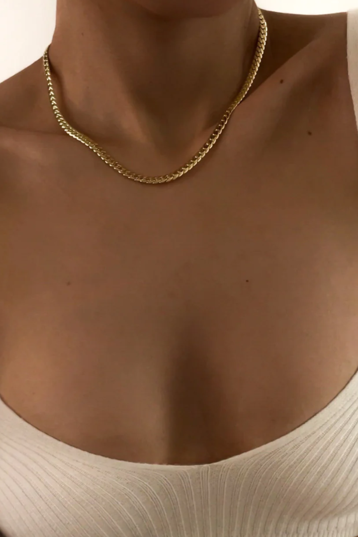 Ferrera Chain Necklace - Gold