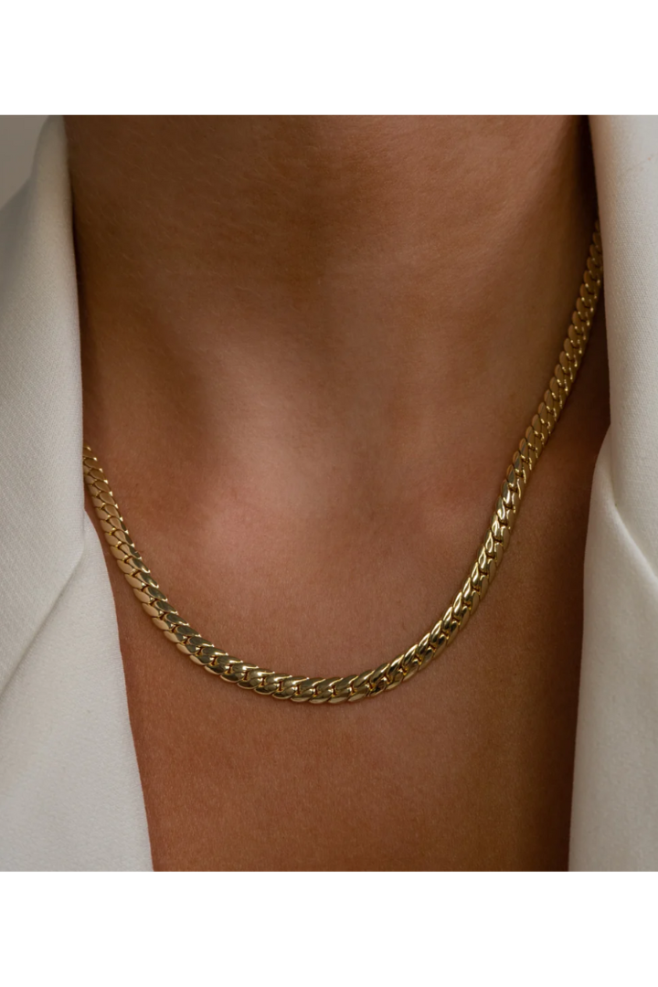 Ferrera Chain Necklace - Silver