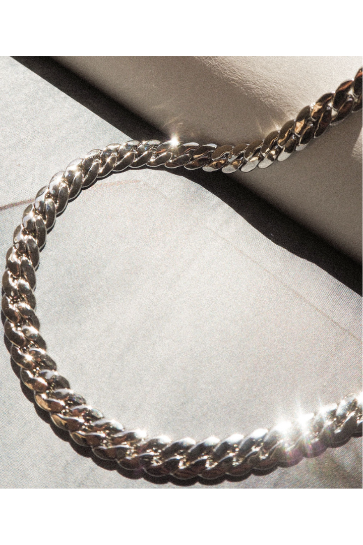 Ferrera Chain Necklace - Silver