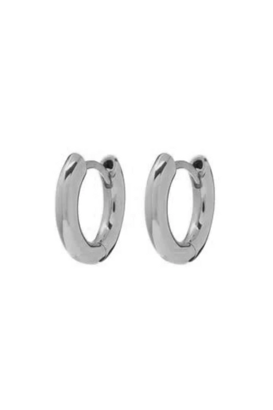 Plain Amalfi Huggies - Silver