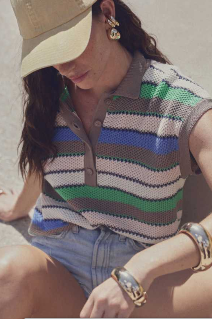 Striped Polo