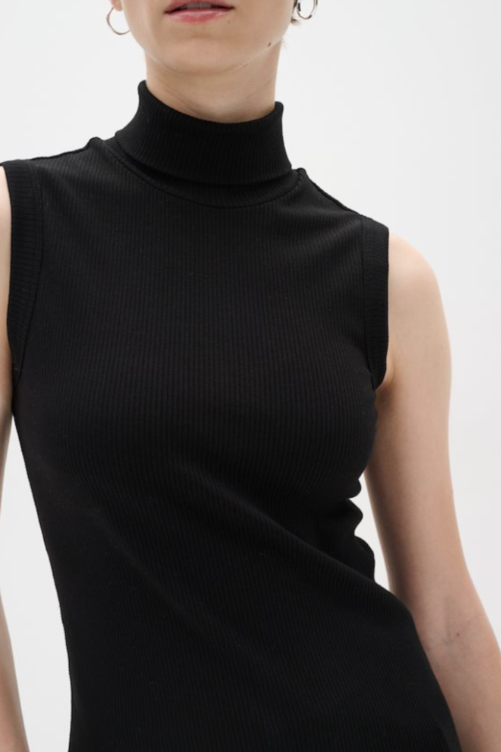 Dagna Sleeveless Turtleneck