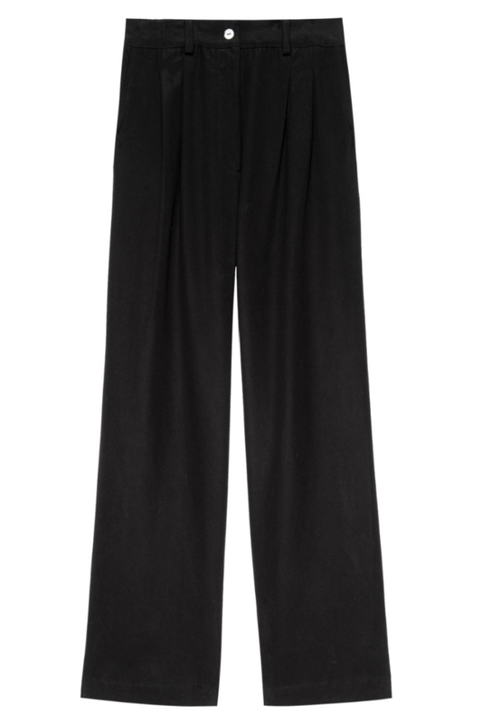 Twill Pleated Trouser
