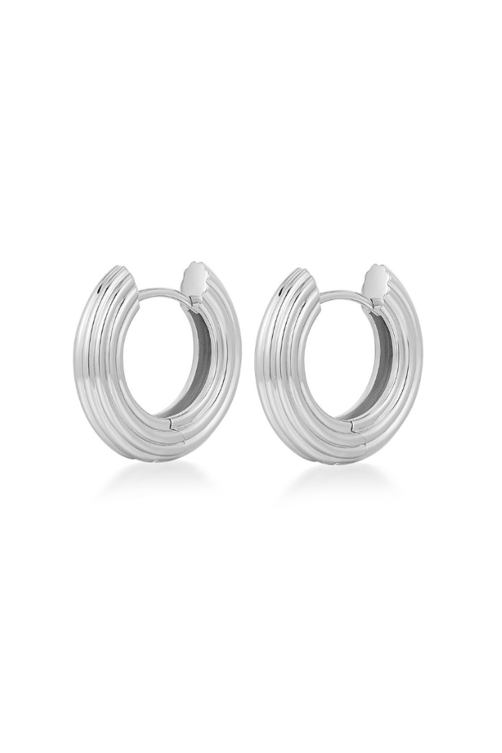 Mini Ridged Amalfi Hoops