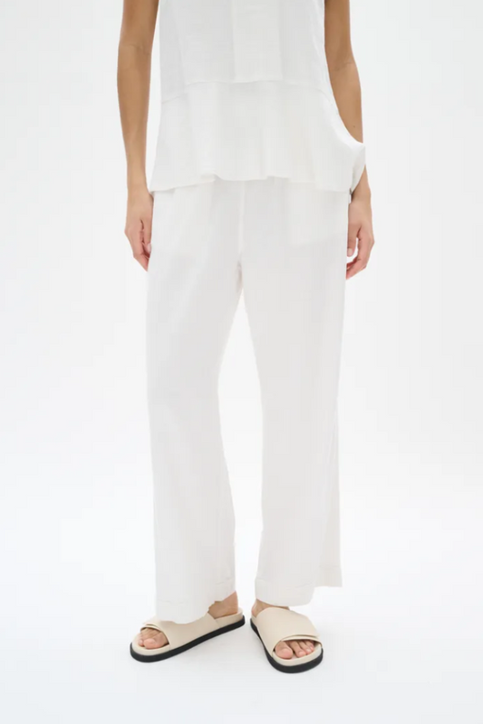 Rimone Linen Cropped Pant