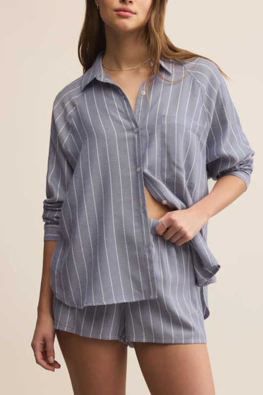 River Plaid Button Up