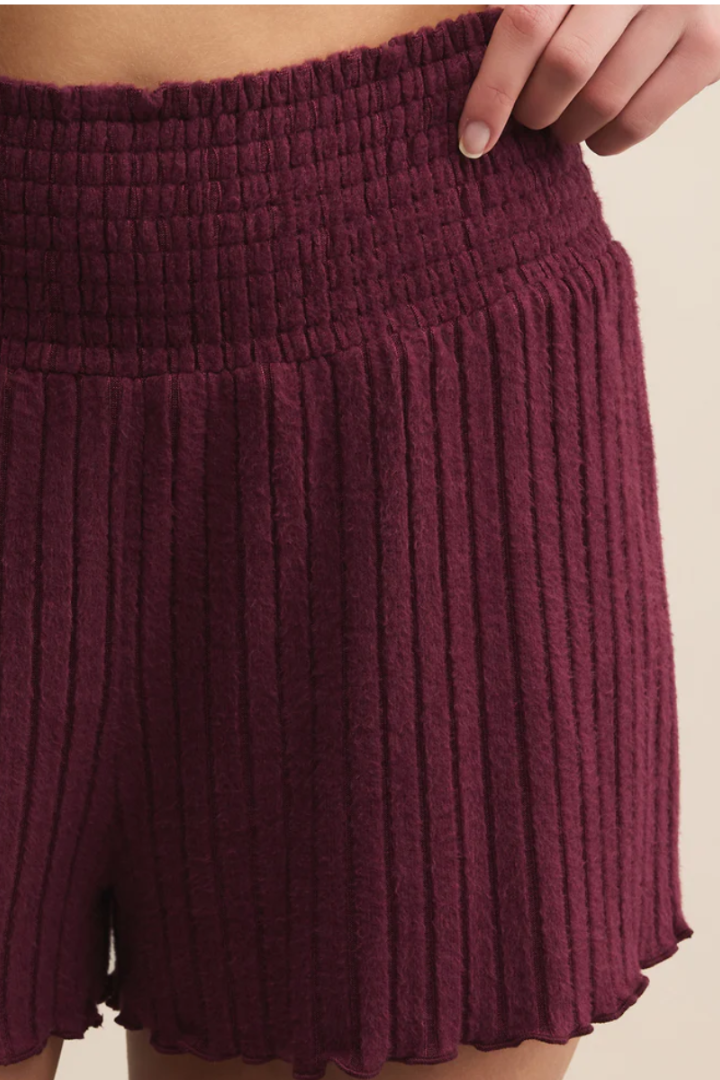 Dawn Smocked Rib Short