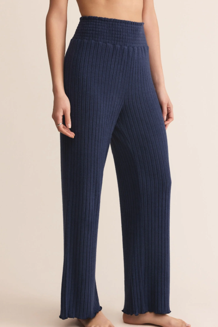 Dawn Smocked Rib Pant