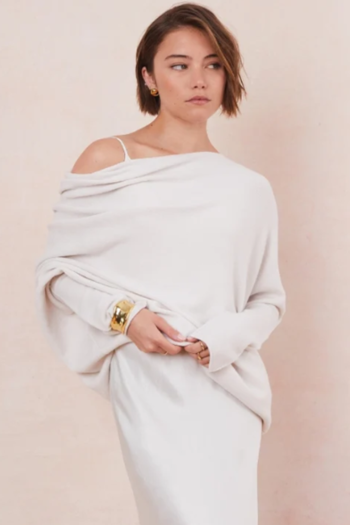 Natalia Asymmetric Sweater