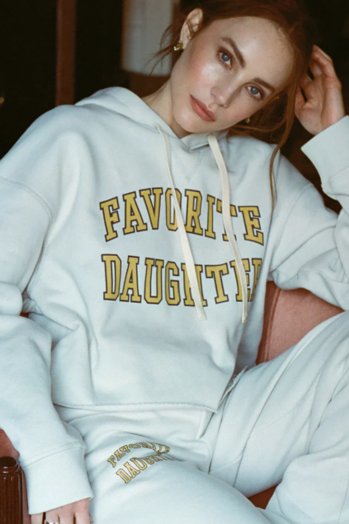 Favorite Daughter Cropped Hoodie