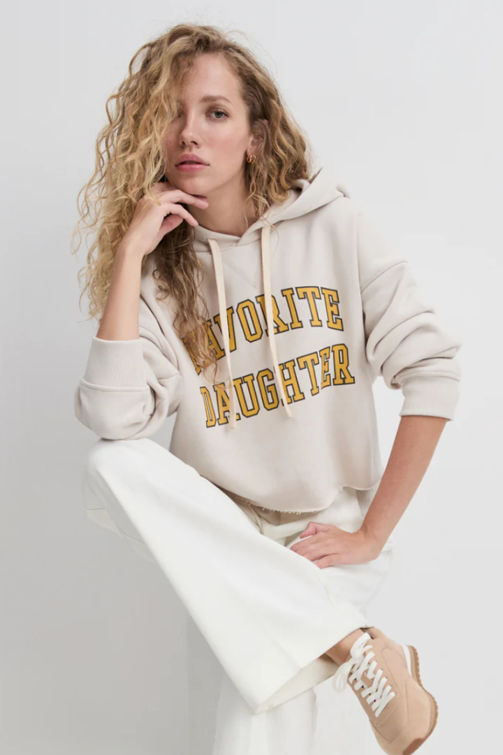 Favorite Daughter Cropped Hoodie