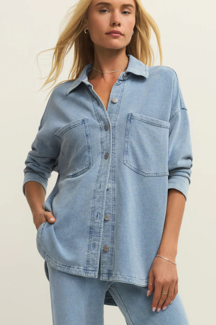 All Day Knit Denim Jacket
