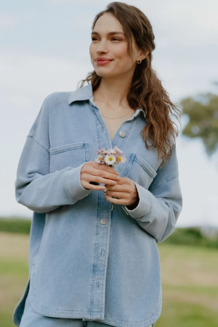 All Day Knit Denim Jacket