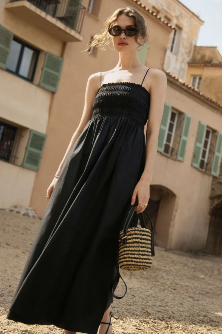 Corneila Poplin Midi Dress