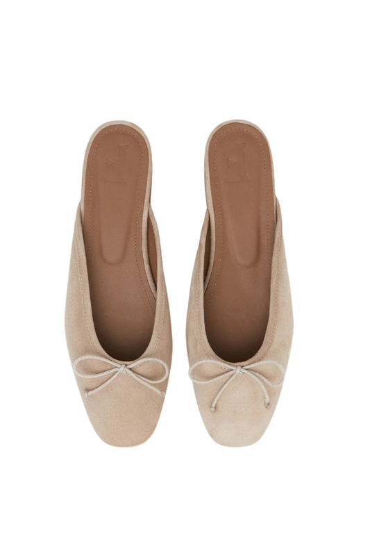 Malva Suede Ballerina