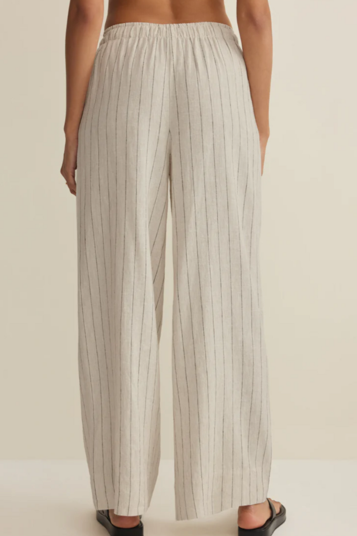 Henri Stripped Linen Pant