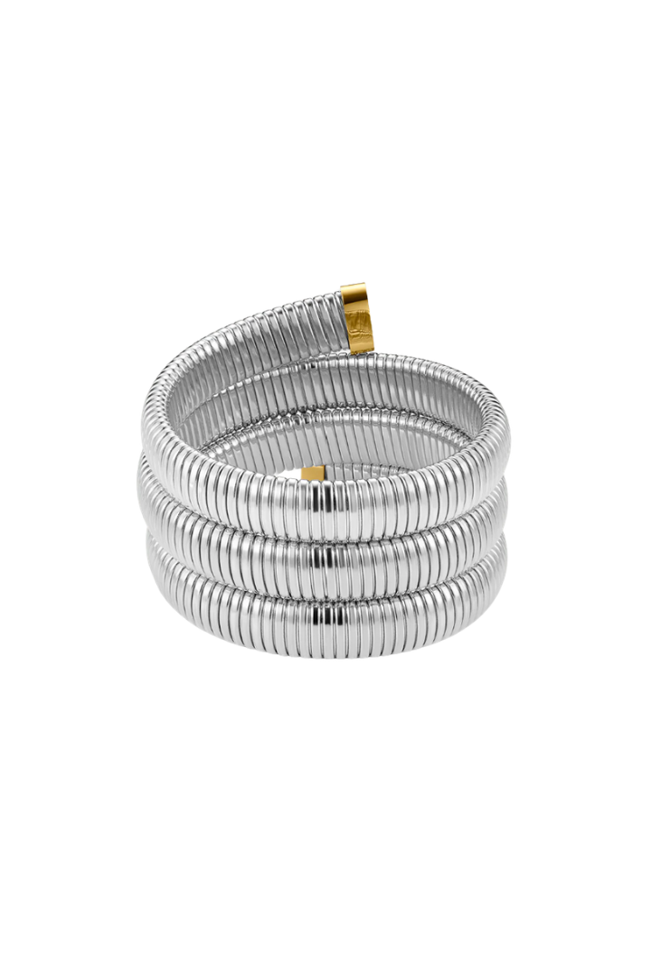 Palais Flex Snake Bracelet -Silver