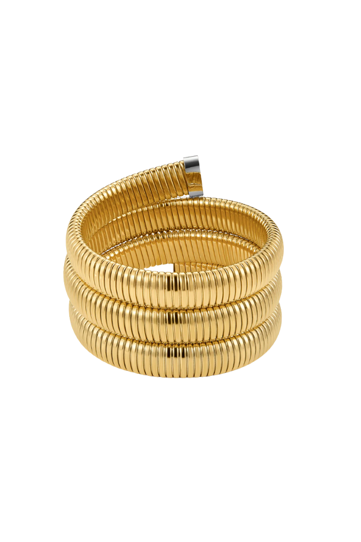 Palais Flex Snake Bracelet -Gold