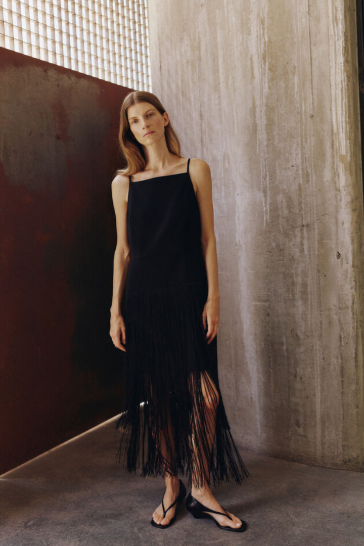 Charleene Fringe Dress