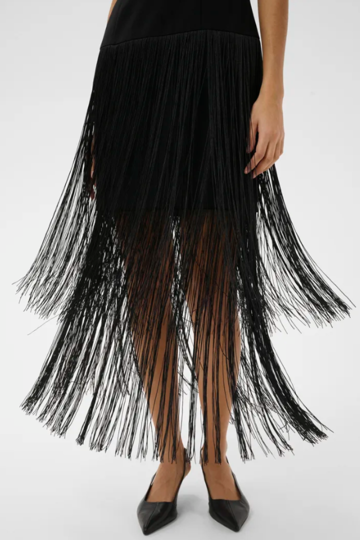 Charleene Fringe Dress