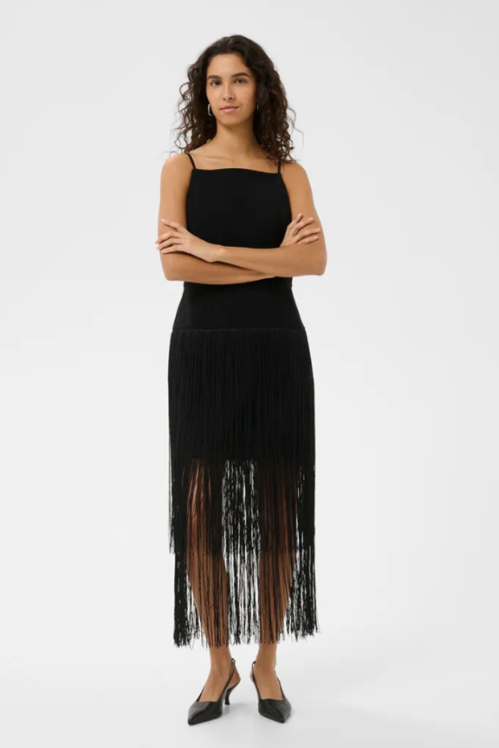 Charleene Fringe Dress