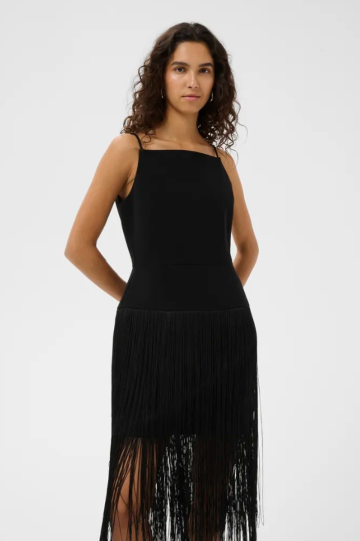 Charleene Fringe Dress