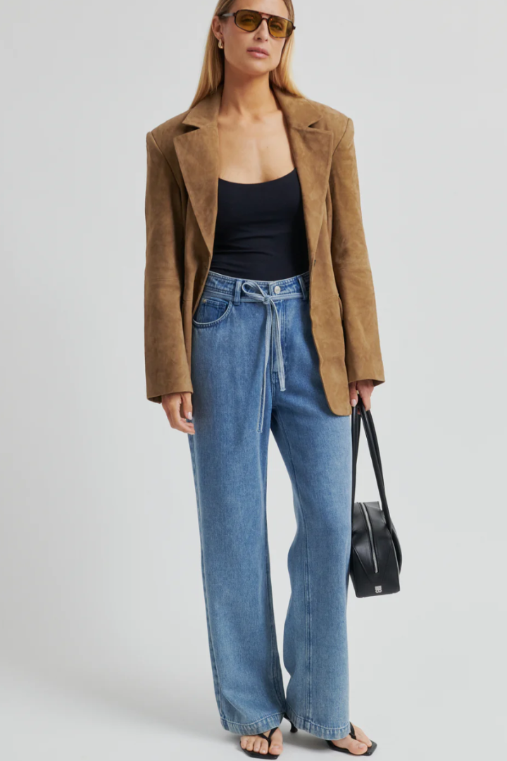 Suellen Suede Blazer