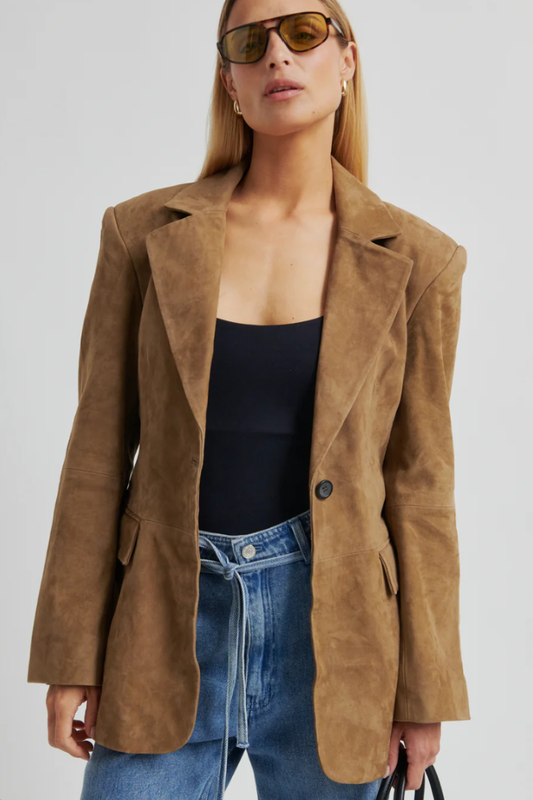 Suellen Suede Blazer