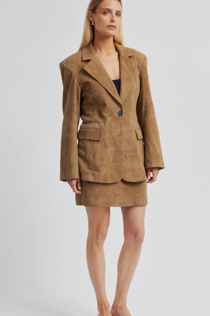 Suellen Suede Blazer