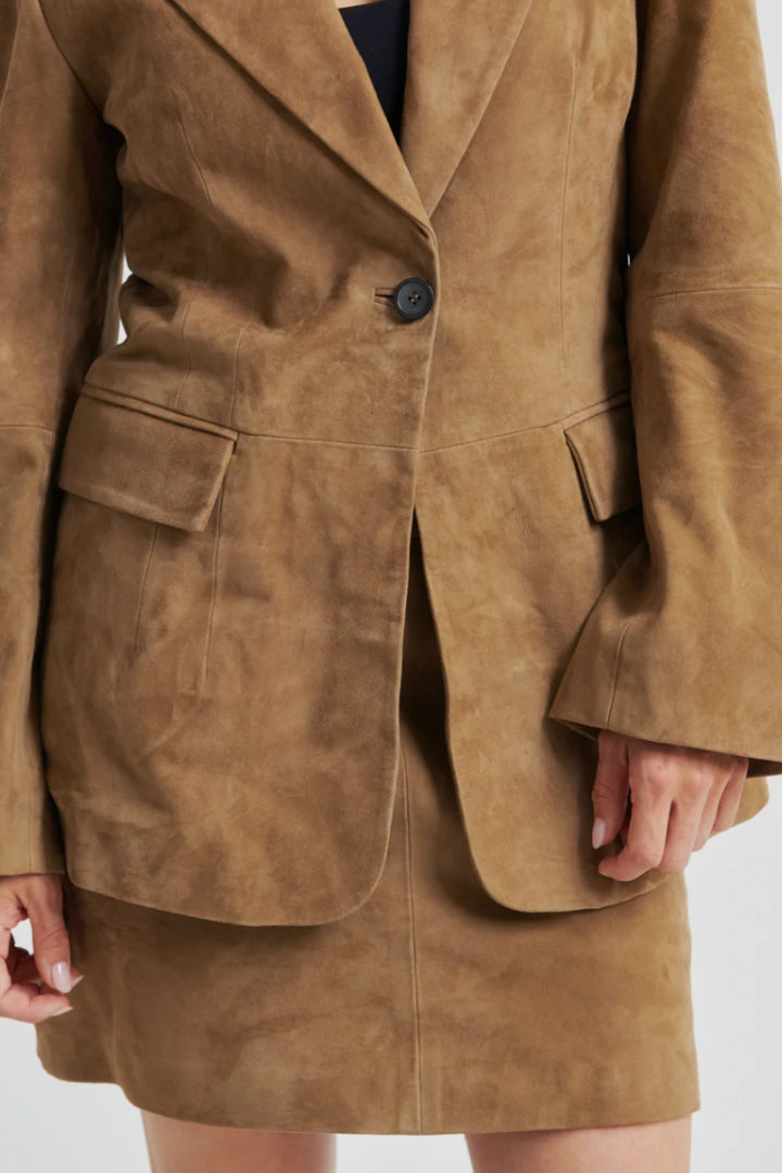 Suellen Suede Blazer