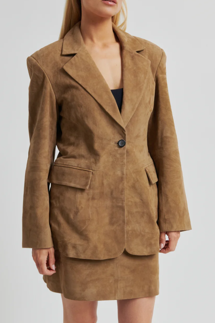 Suellen Suede Blazer